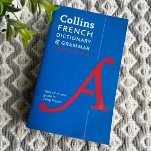 Collins French Dictionary & Grammar Essential Edition Paperback (2017)
